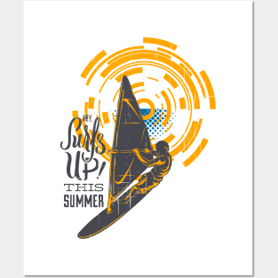 Surf Up This Summer Posters and Art